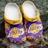 Los Angeles Lakers Soft New Soft Clogs