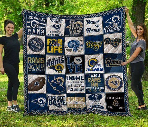 Los Angeles Rams A0 Blanket 1 Los Angeles Rams A0 Blanket