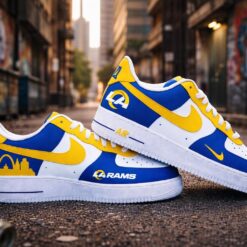 Los Angeles Rams Air Force Shoes