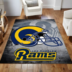 Los Angeles Rams Area For Living Room Home Decor Area Rug