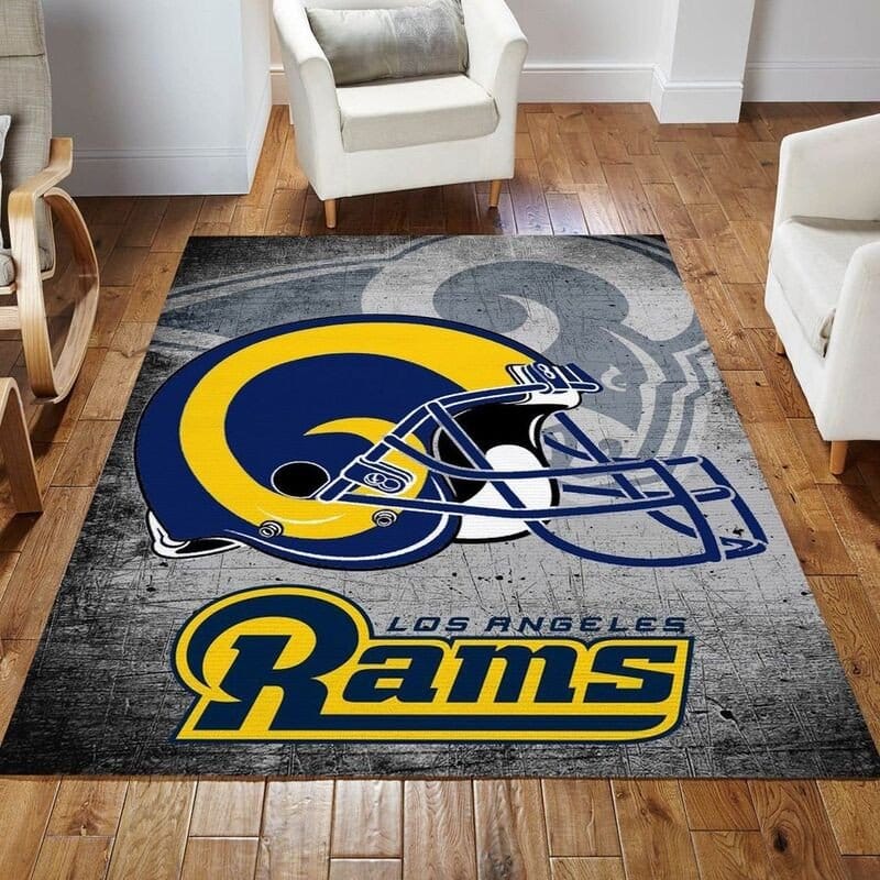 Los Angeles Rams Area For Living Room Home Decor Area Rug 1 Los Angeles Rams Area For Living Room Home Decor Area Rug