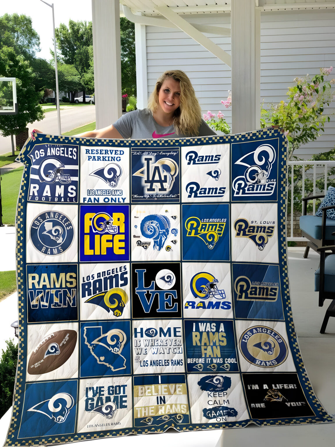 Los Angeles Rams Best Blanket 1 Los Angeles Rams Best Blanket