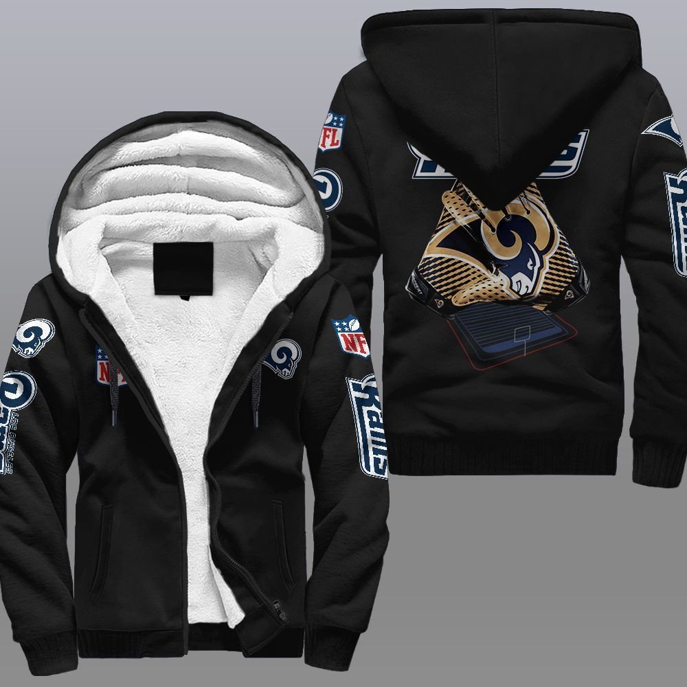 Los Angeles Rams Fleece Jacket 1 Los Angeles Rams Fleece Jacket