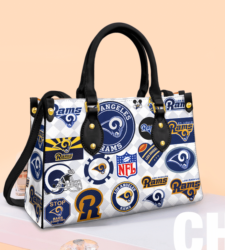 Los Angeles Rams Leather Handbag 1 Los Angeles Rams Leather Handbag