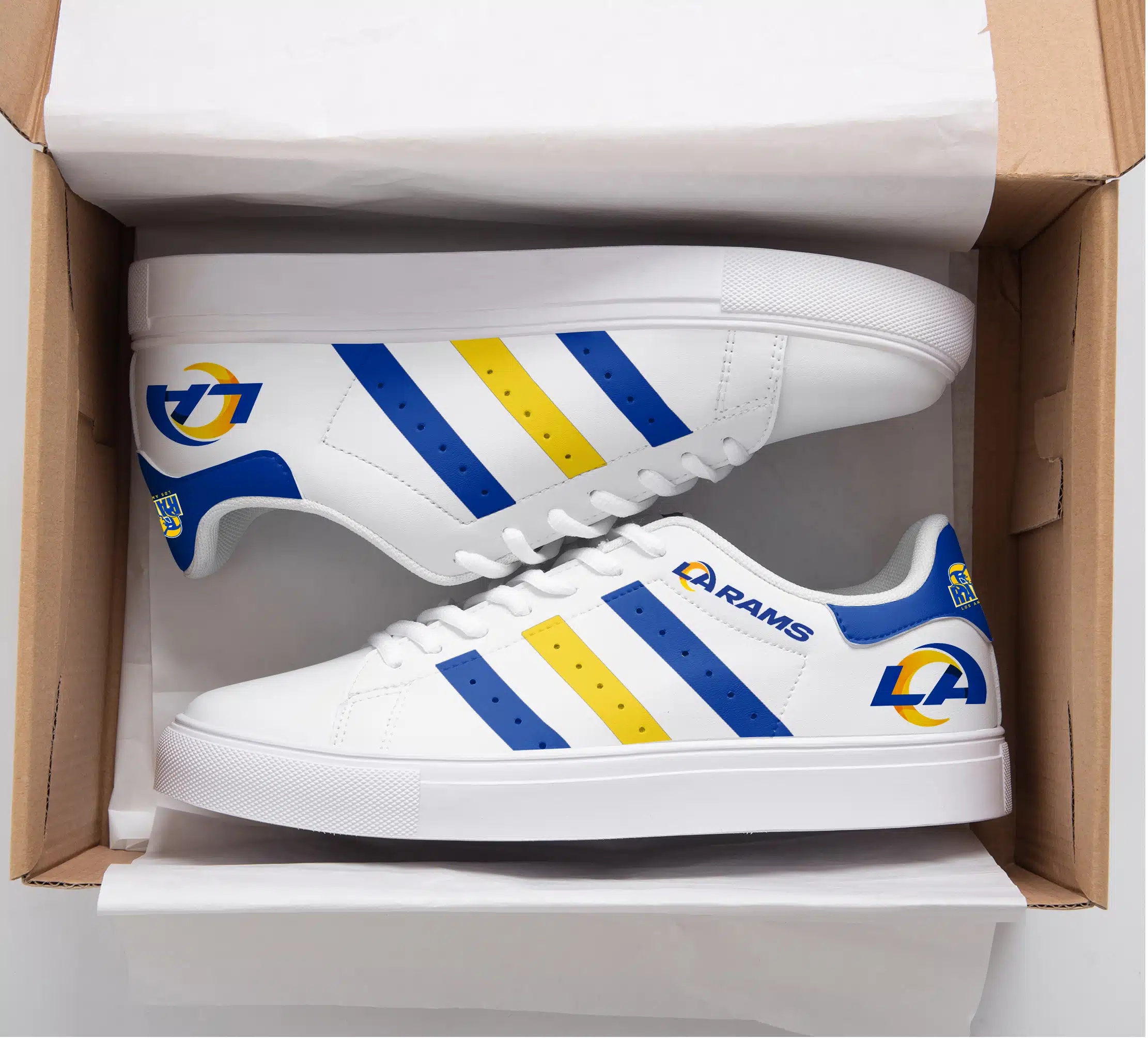 Los Angeles Rams Stan Smith Shoes 1 Los Angeles Rams Stan Smith Shoes