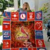 Louisville Cardinal 1G Blanket