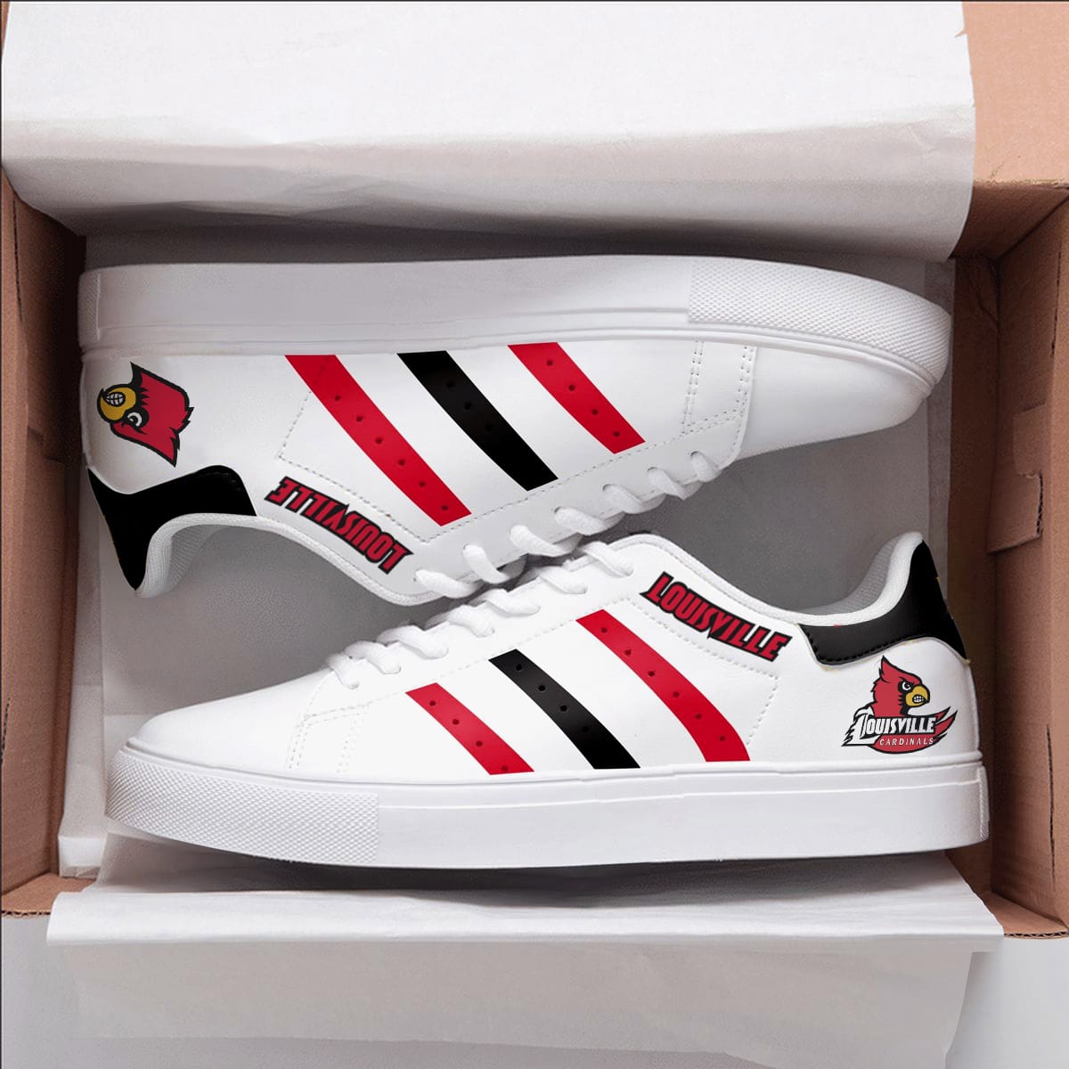Louisville Cardinals Stan Smith Shoes 1 Louisville Cardinals Stan Smith Shoes