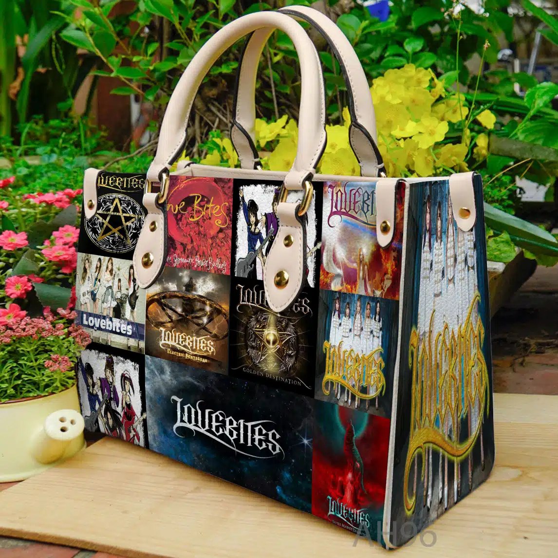 Lovebites Leather Handbag 1 Lovebites Leather Handbag