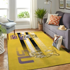 Lsu Tigers Football Area Rug