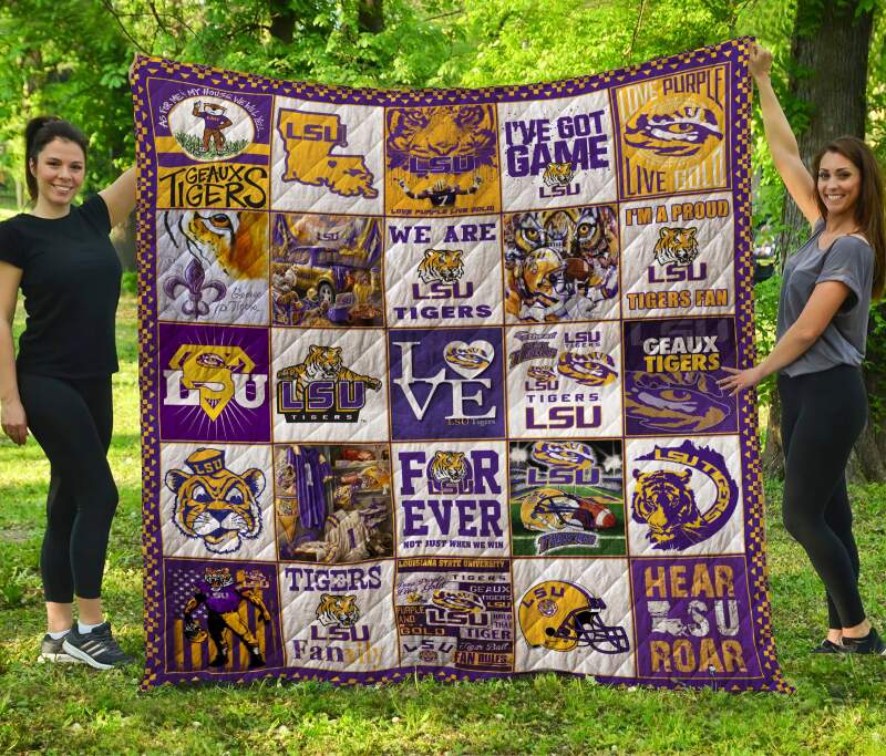 Lsu Tigers Football Blanket 1 Lsu Tigers Football Blanket