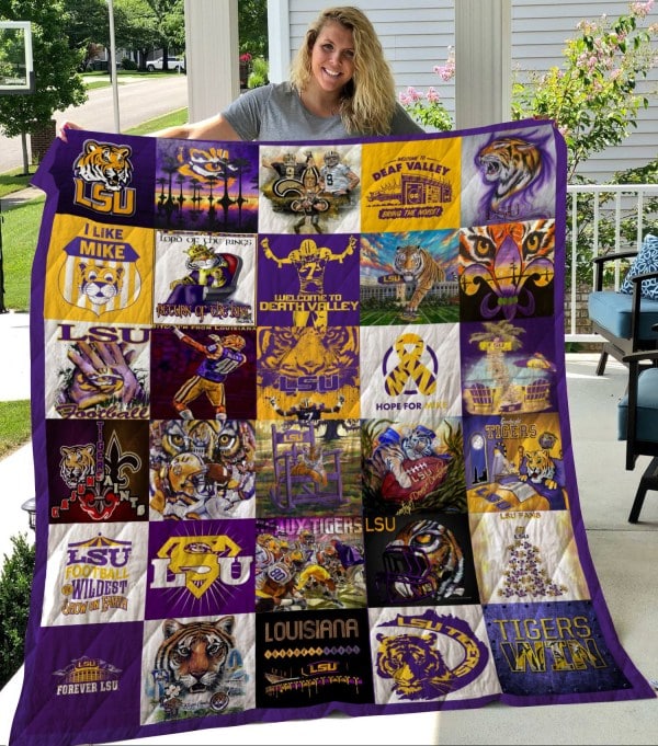 Lsu Tigers Lover Blanket 1 Lsu Tigers Lover Blanket