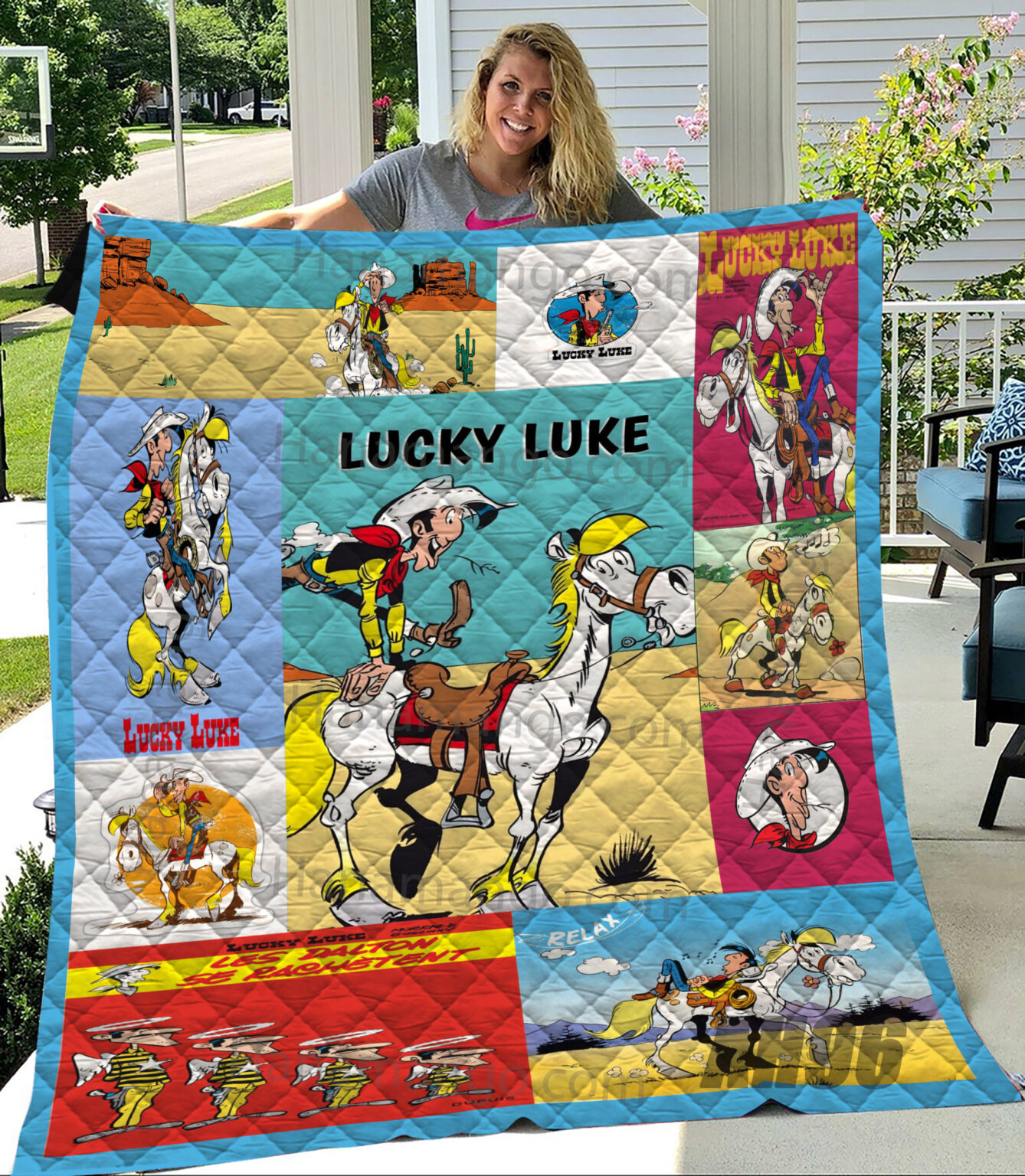Lucky Luke Blanket 1 Lucky Luke Blanket