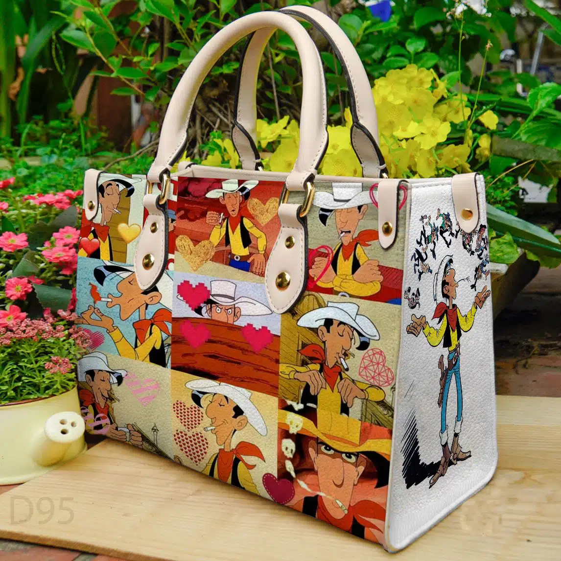 Lucky Luke Leather Handbag 1 Lucky Luke Leather Handbag