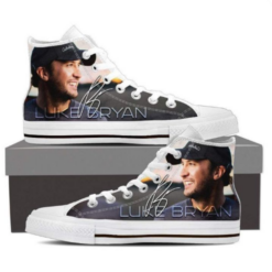 Luke Bryan High Top Shoes