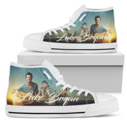 Luke Bryan Lover High Top Shoes