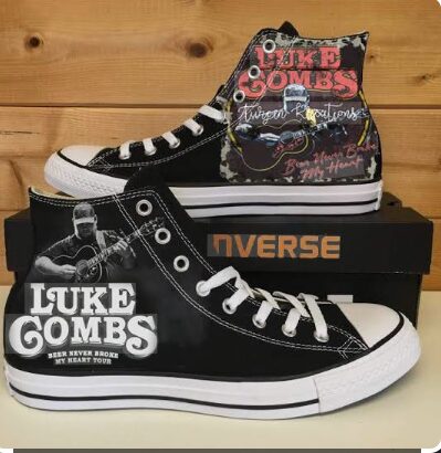 Luke Combs High Top Shoes 1 Luke Combs High Top Shoes