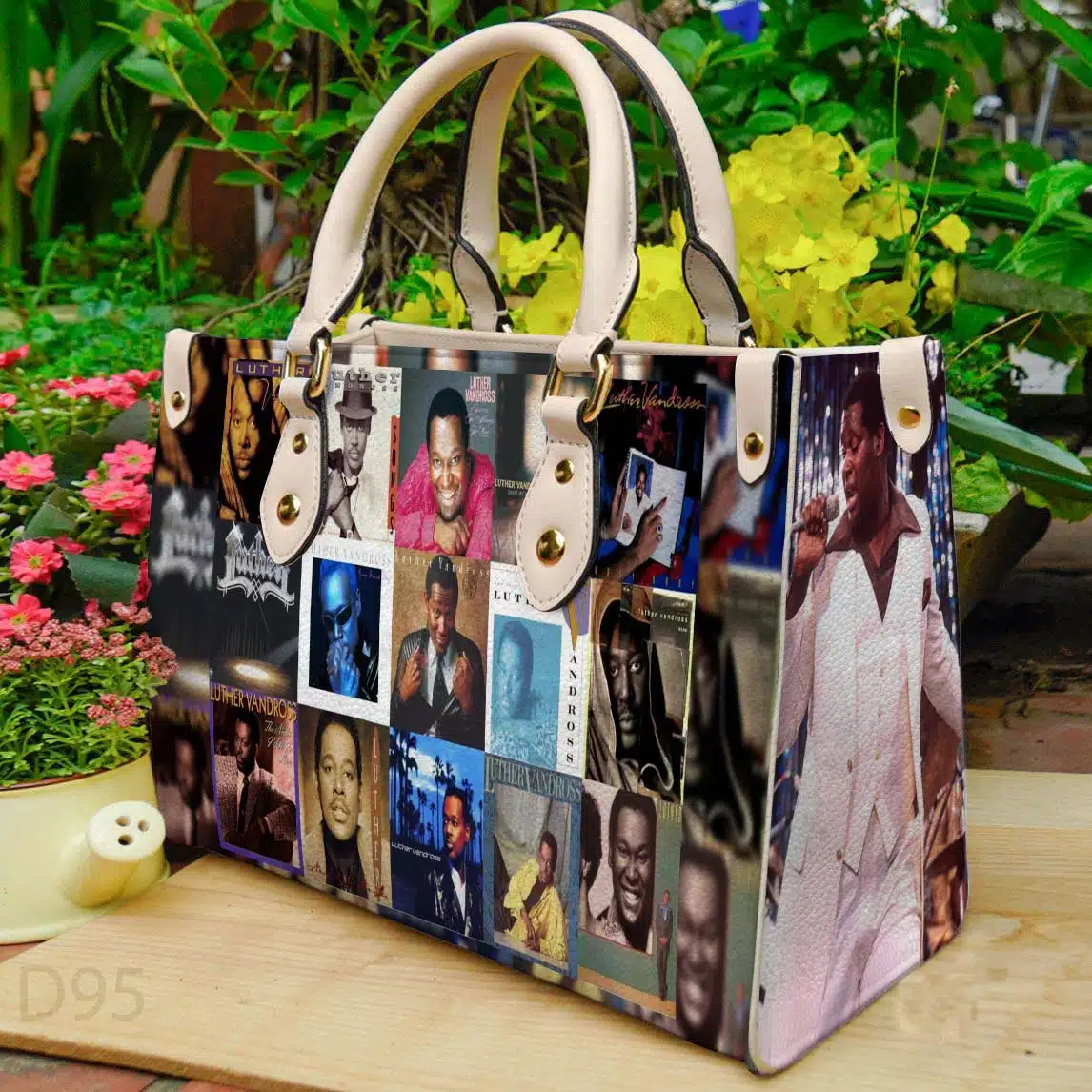 Luther Vandross Leather Handbag 1 Luther Vandross Leather Handbag