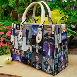 M.pokora Leather Handbag