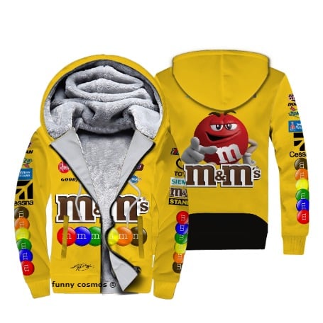 M&M’ Fleece Jacket 1 M&M’ Fleece Jacket