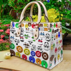 M&M' Leather Handbag
