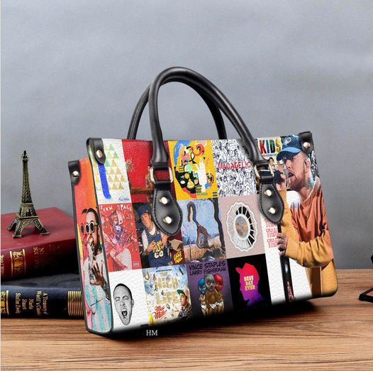 Mac Miller Leather Handbag 1 Mac Miller Leather Handbag