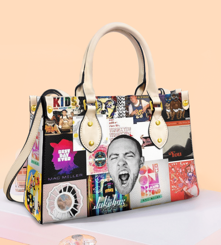 Mac Miller Leather Handbag 1 Mac Miller Leather Handbag