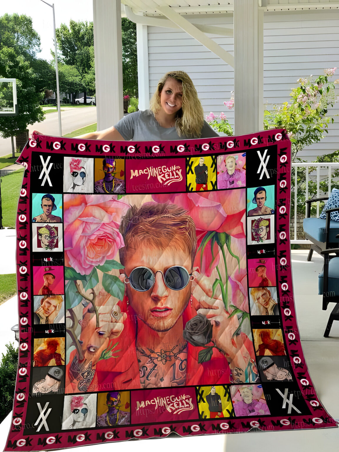 Machine Gun Kelly Blanket 1 Machine Gun Kelly Blanket