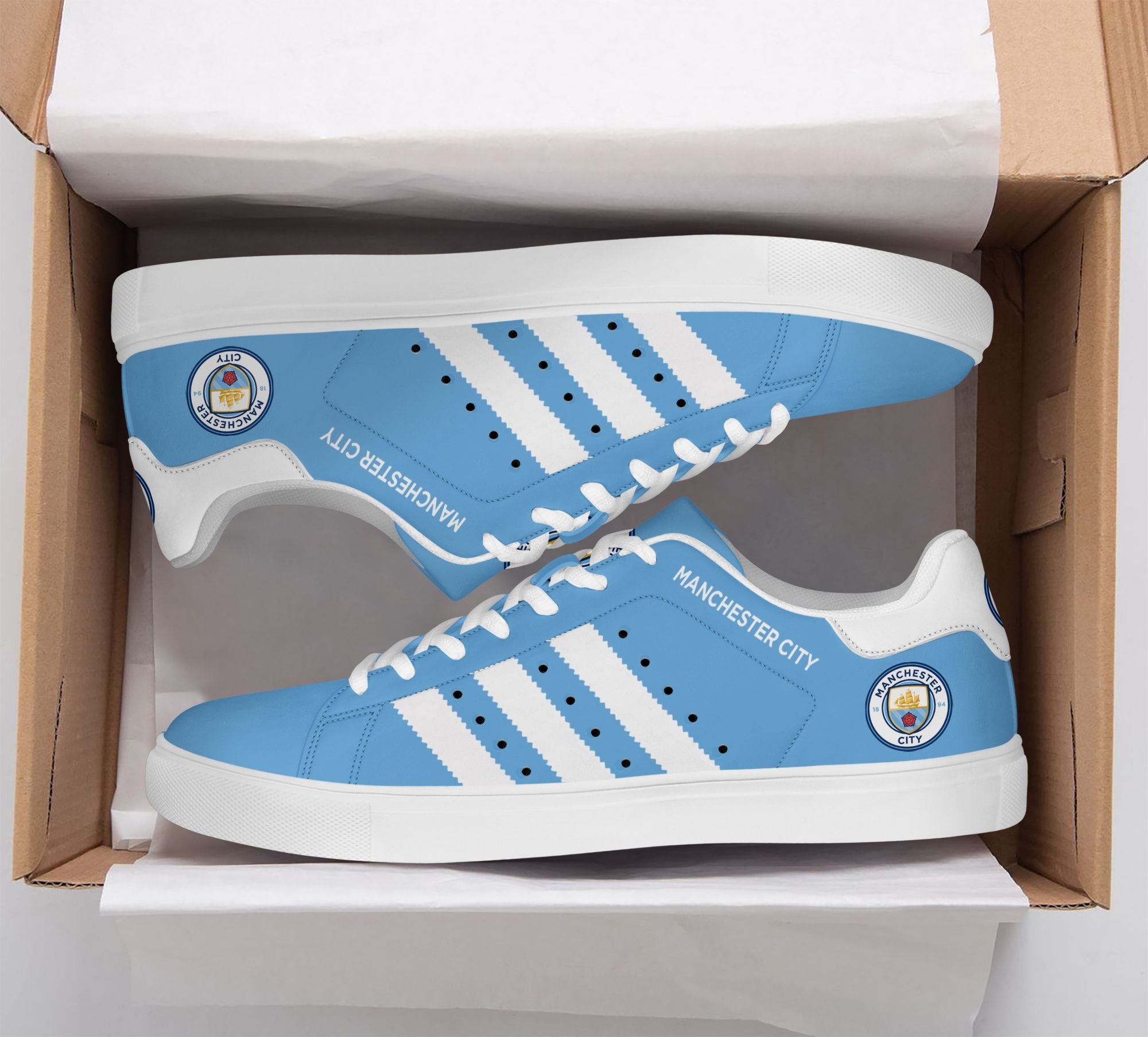 Manchester City Stan Smith Shoes 1 Manchester City Stan Smith Shoes