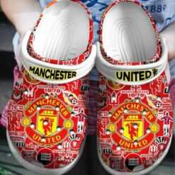Manchester United Shoes Soft Clogs