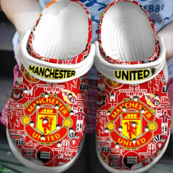 Manchester United Shoes Soft Clogs