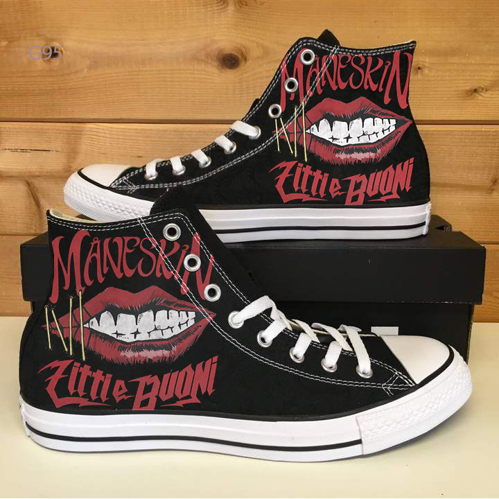 Måneskin High Top Shoes 1 Måneskin High Top Shoes