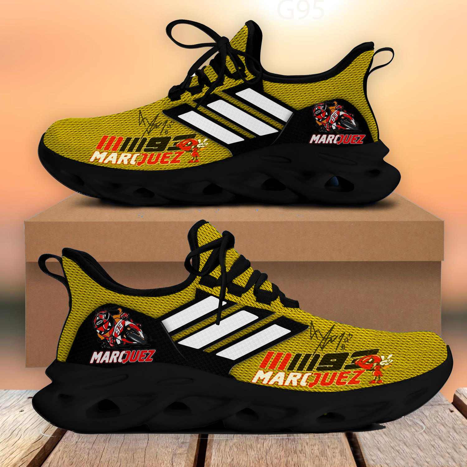 Marc Márquez Yellow Max Soul Shoes 1 Marc Márquez Yellow Max Soul Shoes