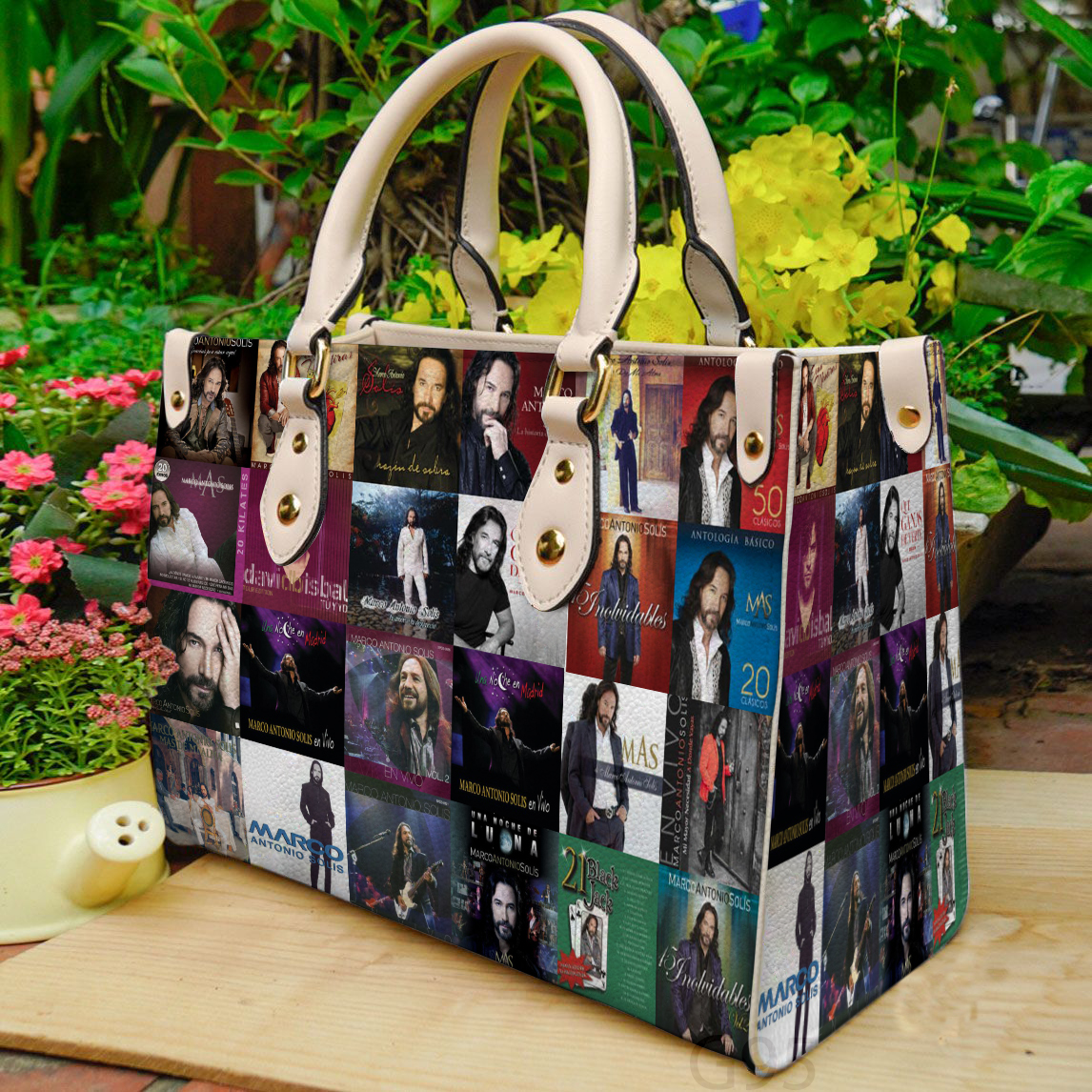 Marco Antonio Solis Leather Handbag 1 Marco Antonio Solis Leather Handbag