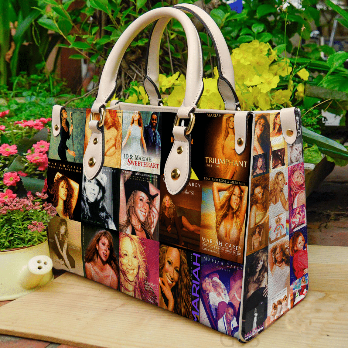 Mariah Carey Leather Handbag 1 Mariah Carey Leather Handbag