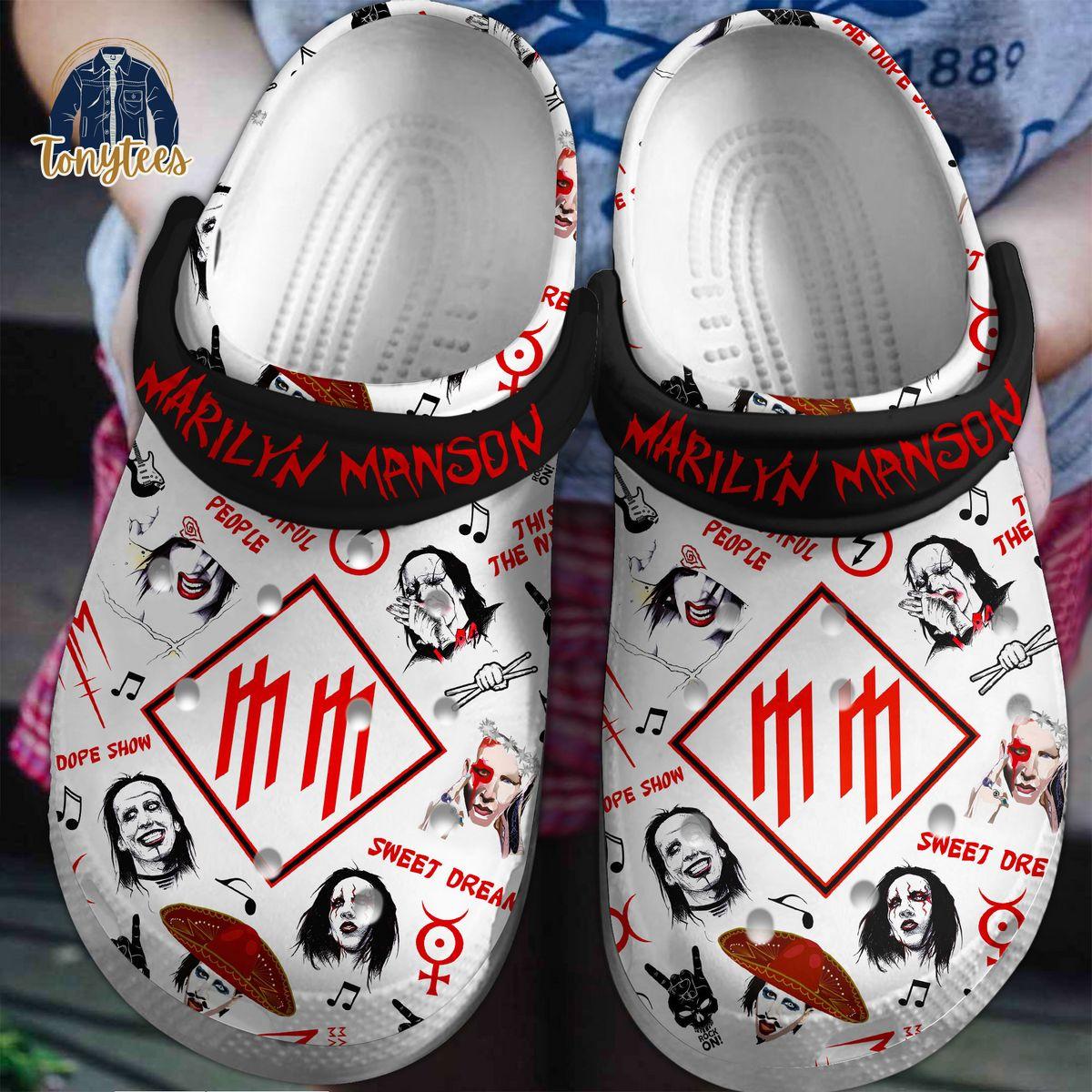 Marilyn Manson Soft Clogs 1 Marilyn Manson Soft Clogs