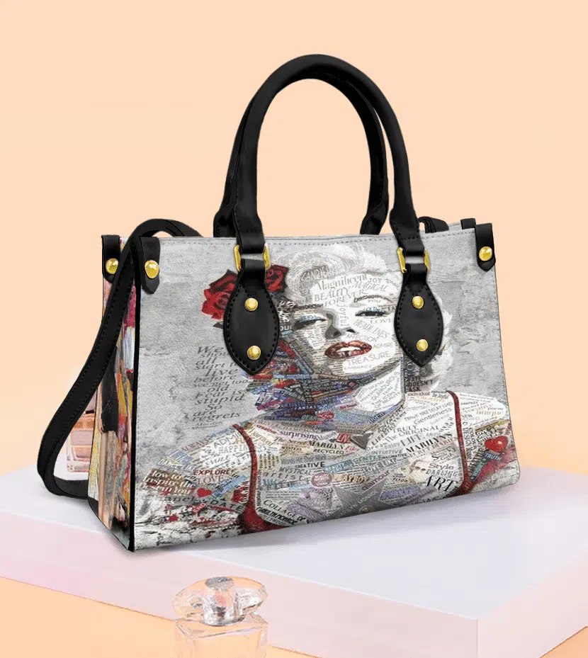 Marilyn Monroe Leather Handbag 1 Marilyn Monroe Leather Handbag