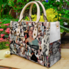 Marilyn Monroe Lover 1A Leather Handbag