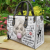 Marilyn Monroe Lover 2A Leather Handbag