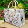 Marilyn Monroe Lover Leather Handbag