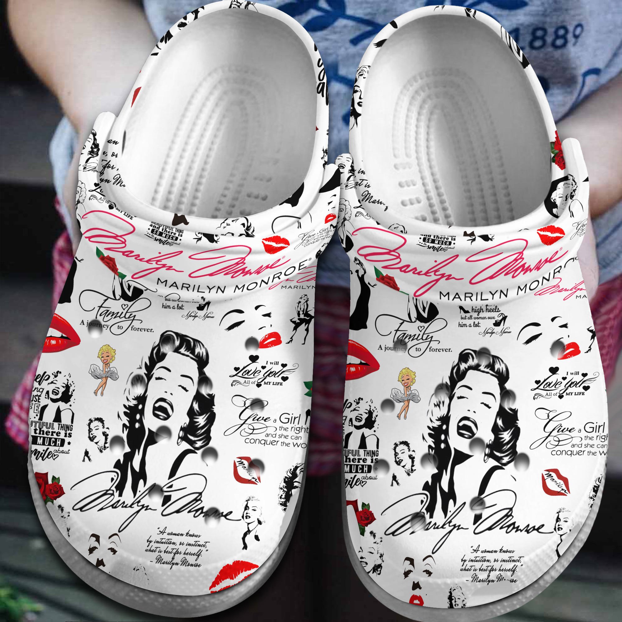 Marilyn Monroe Soft Clogs 1 Marilyn Monroe Soft Clogs