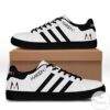 Maroon 5 A2 Black White Stan Smith Shoes