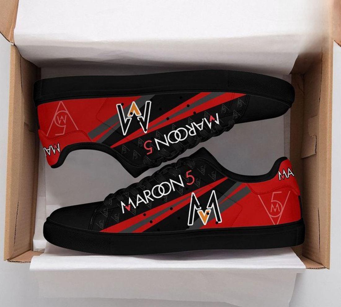 Maroon 5 A2 Stan Smith Shoes 1 Maroon 5 A2 Stan Smith Shoes