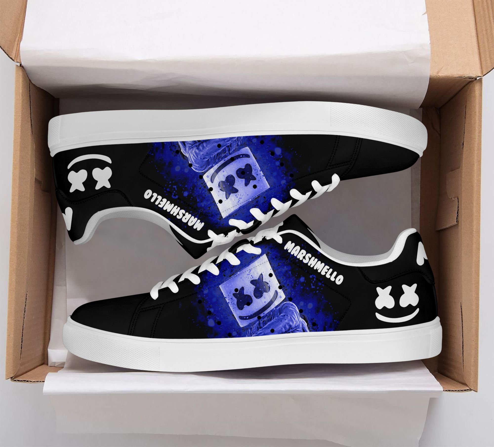 Marshmello Stan Smith Shoes 1 Marshmello Stan Smith Shoes