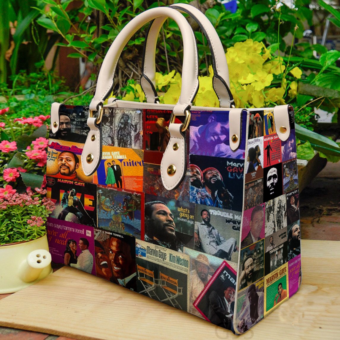 Marvin Gaye Leather Handbag 1 Marvin Gaye Leather Handbag