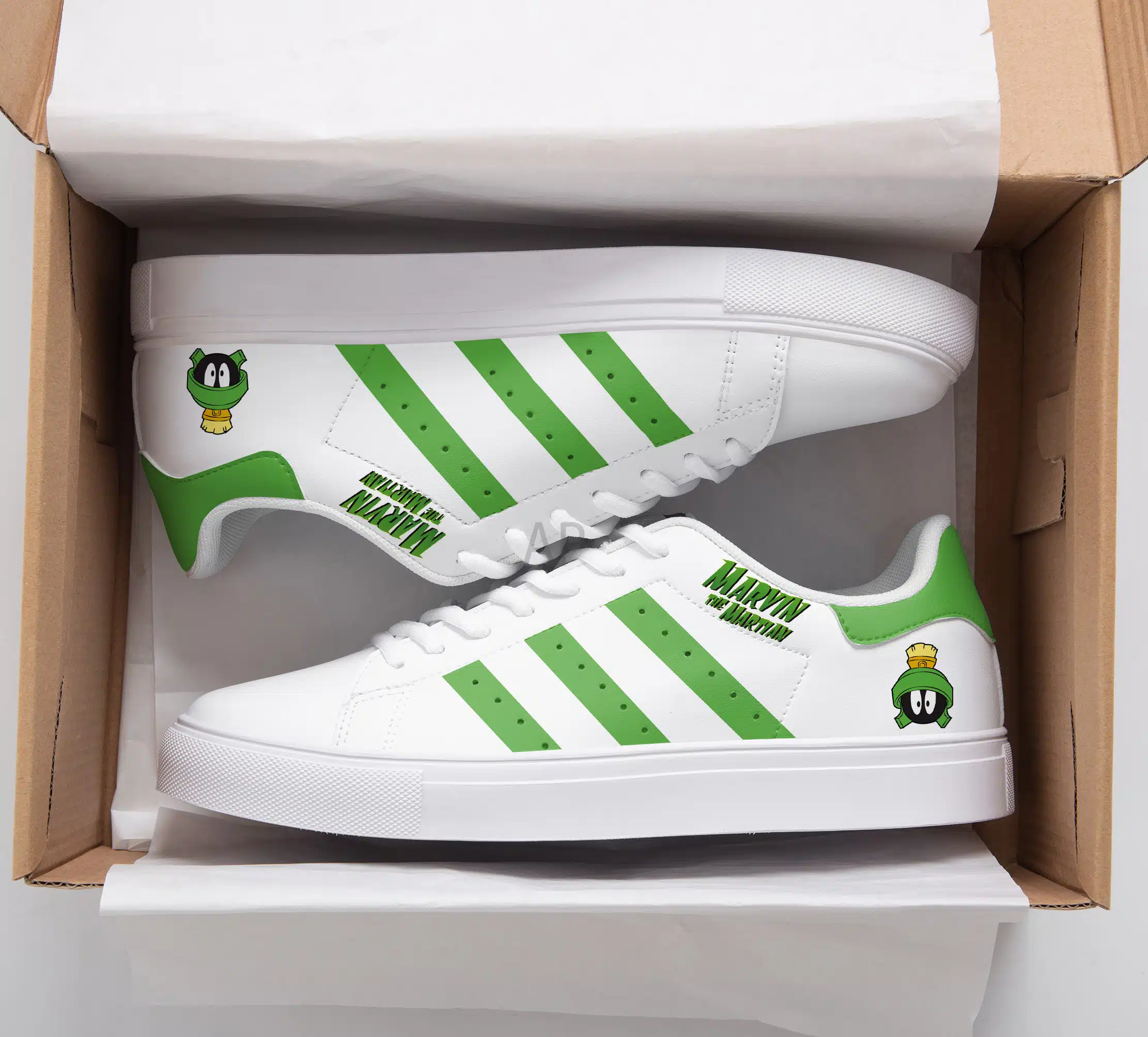 Marvin The Martian Stan Smith Shoes 1 Marvin The Martian Stan Smith Shoes