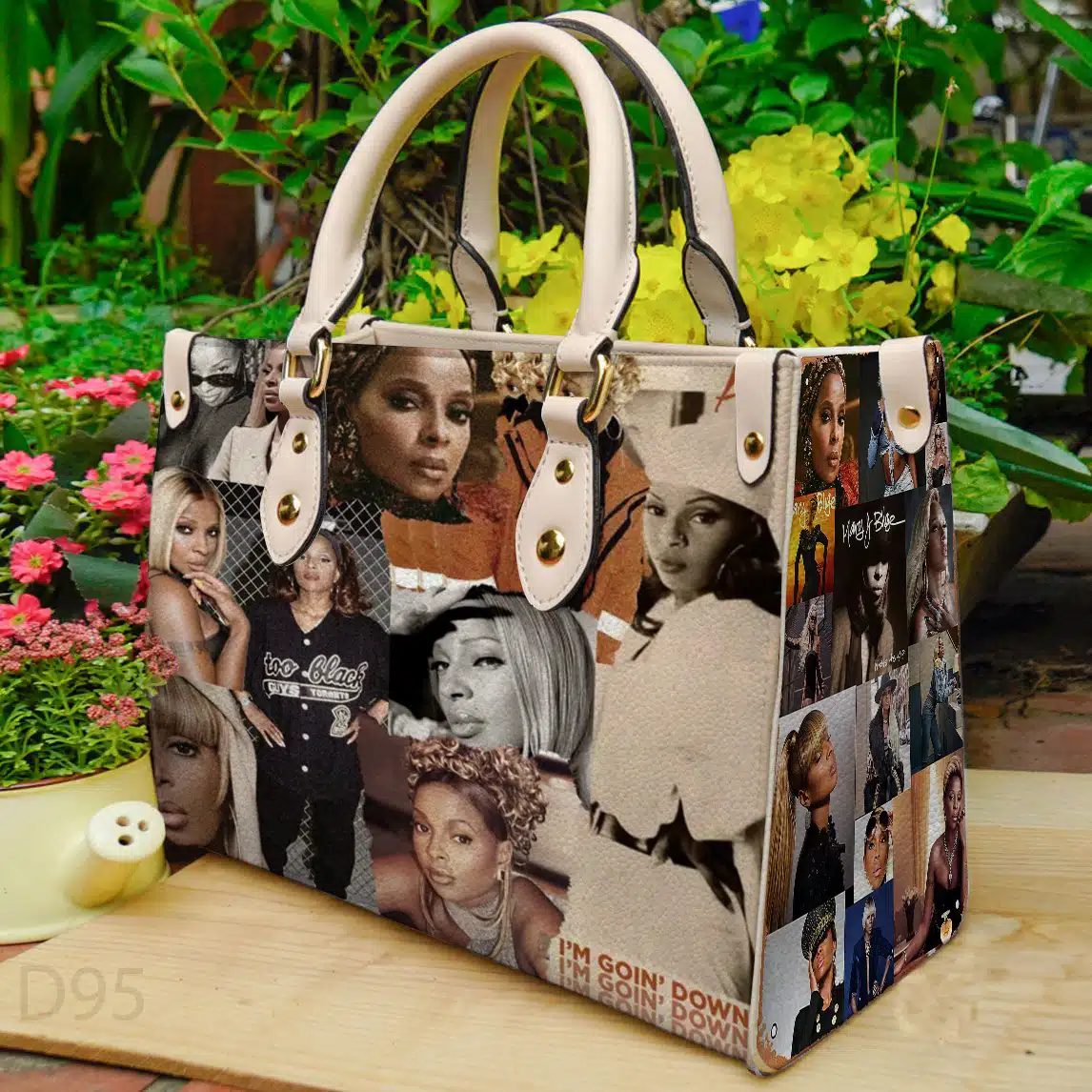 Mary J. Blige G09 Leather Handbag 1 Mary J. Blige G09 Leather Handbag
