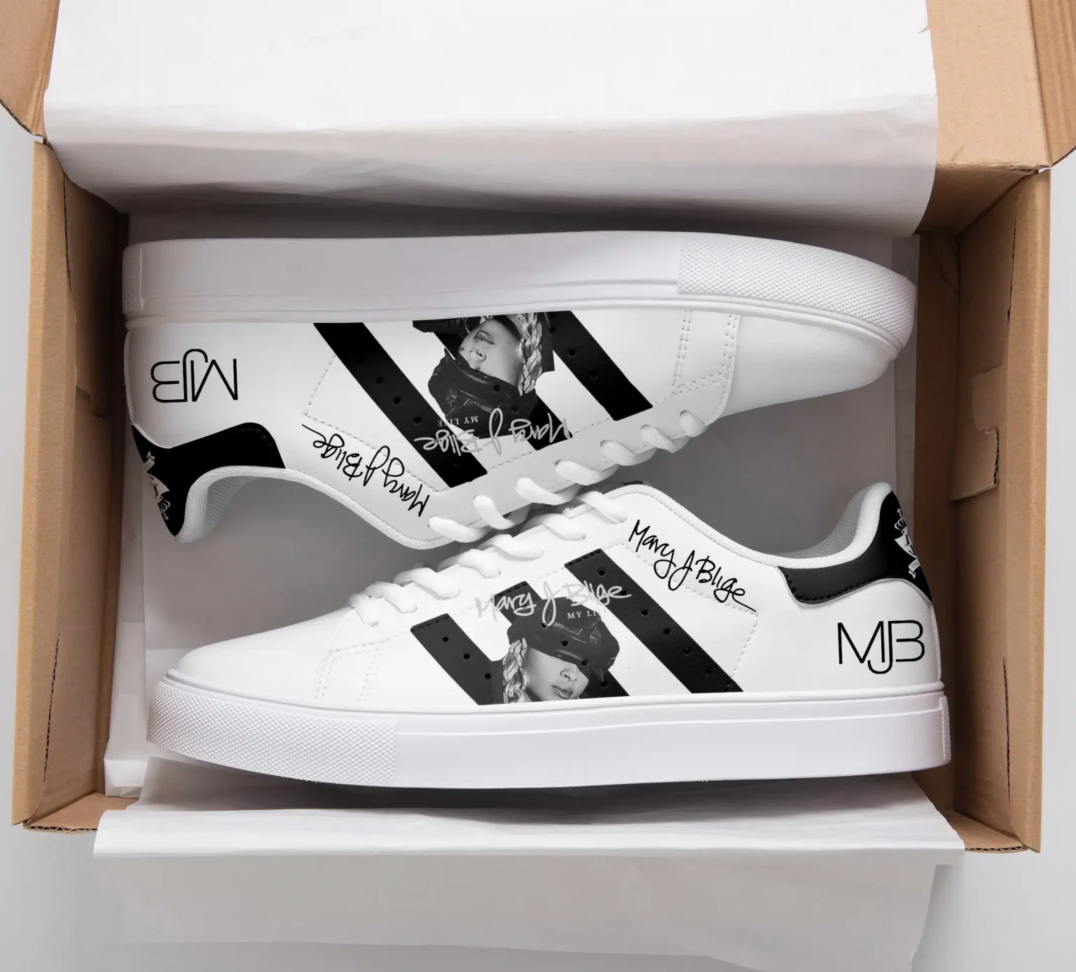 Mary J. Blige Stan Smith Shoes 1 Mary J. Blige Stan Smith Shoes
