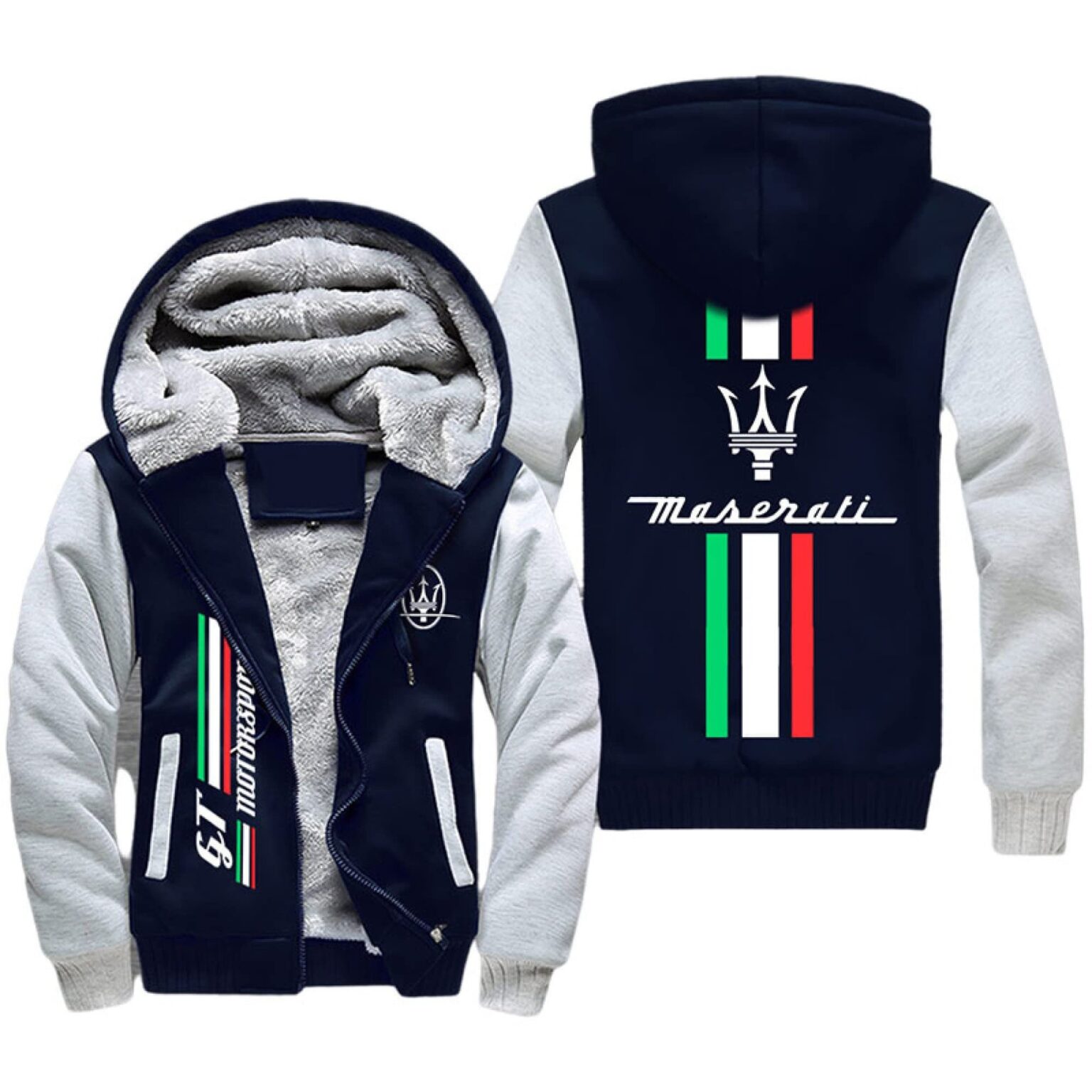 Maserati Fleece Jacket 1 Maserati Fleece Jacket