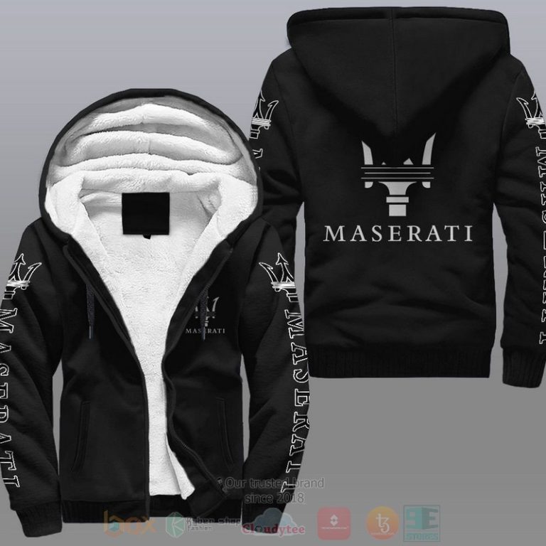 Maserati Fleece Jacket 1 Maserati Fleece Jacket