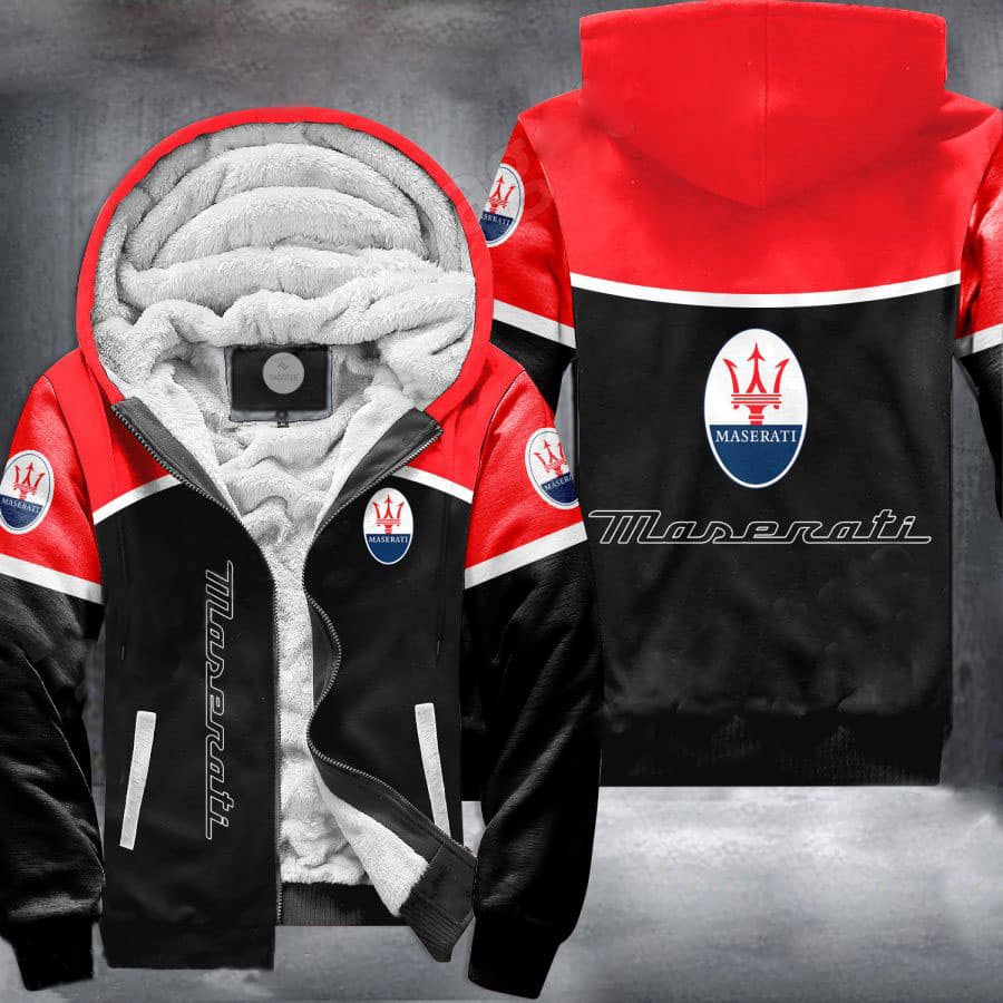 Maserati Fleece Jacket 1 Maserati Fleece Jacket